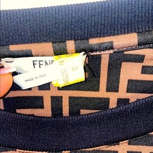 AUTHENTIC FENDI WOMENS SHIRT (worn once)